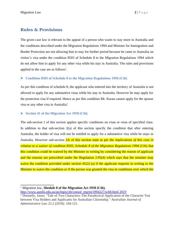 Migration Law Act 1994 in Australia_3