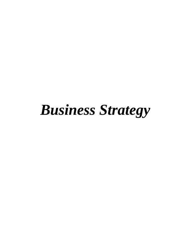 Business Stratgey of ALDI company : Report_1