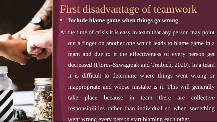 Advantages and Disadvantages of Teamwork_4
