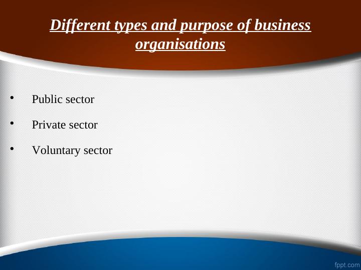 Different Types and Purpose of Business Organisations_4