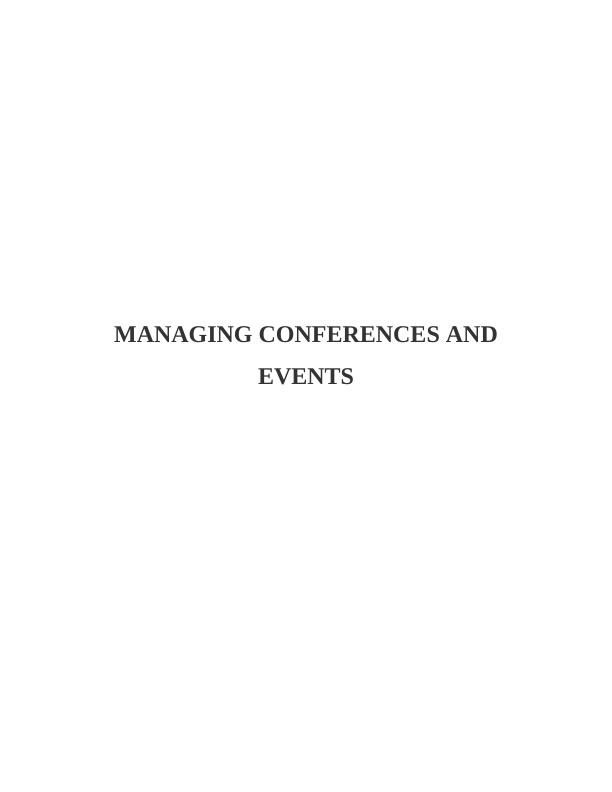 Managing Conferences and Events_1
