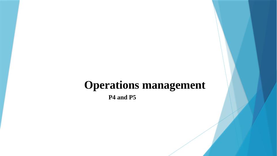 Operations Management: Key Approaches, Role of Leaders, Importance and ...