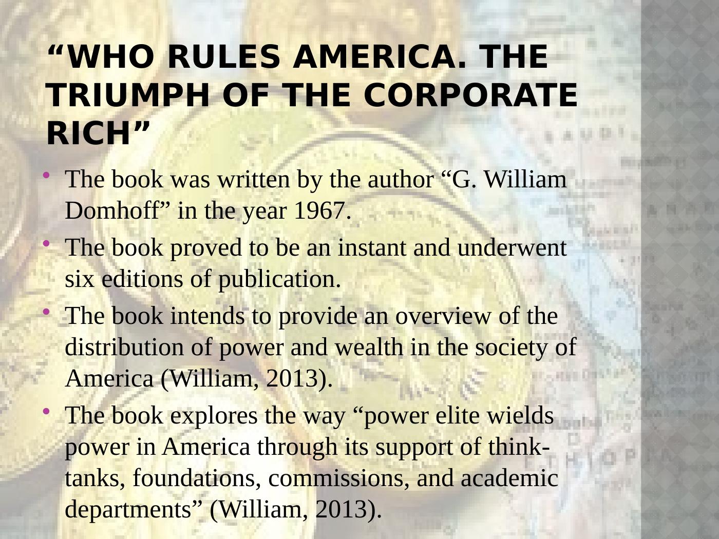 Who Rules America. The Triumph of the corporate Rich_3