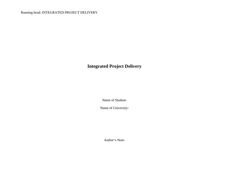 Integrated Project Delivery - PDF_1