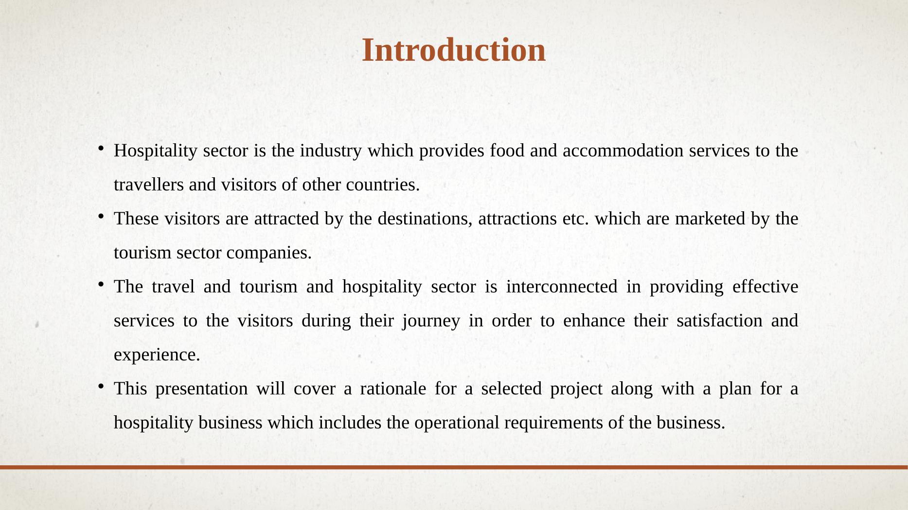 Hospitality Provision in Travel and Tourism Sector_3