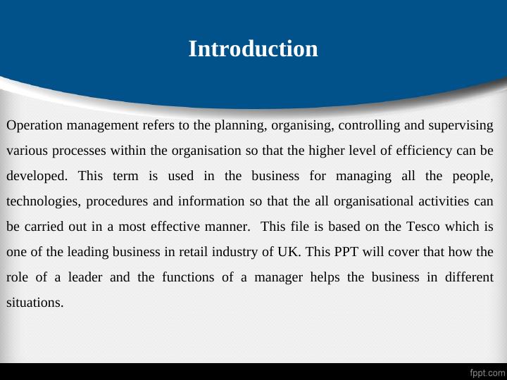Key Approaches to Operations Management and the Role of Leaders and Managers_3