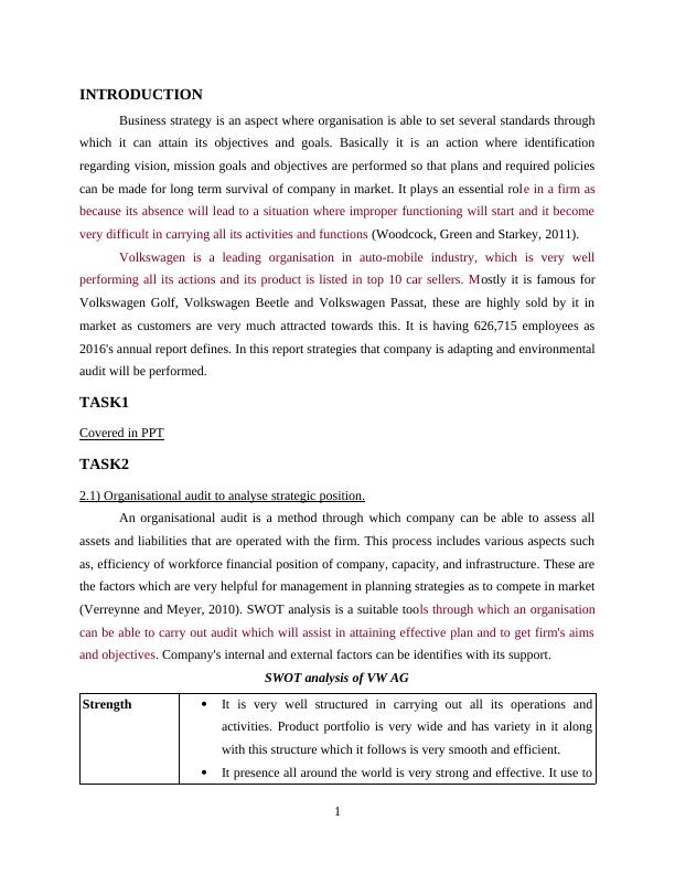 Report on Environmnetal Audit in Company_3