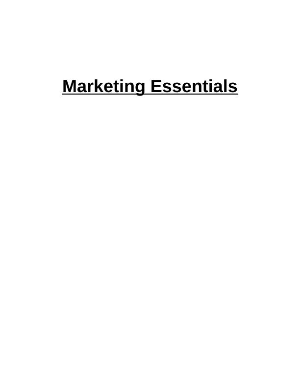 Roles and Responsibilities of Marketing Function in Marks and Spencer_1
