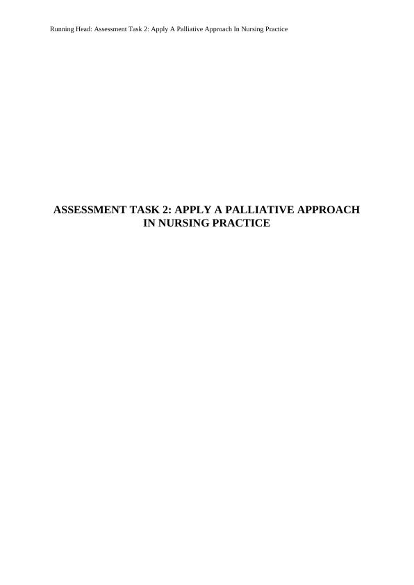 Apply A Palliative Approach In Nursing Practice_1