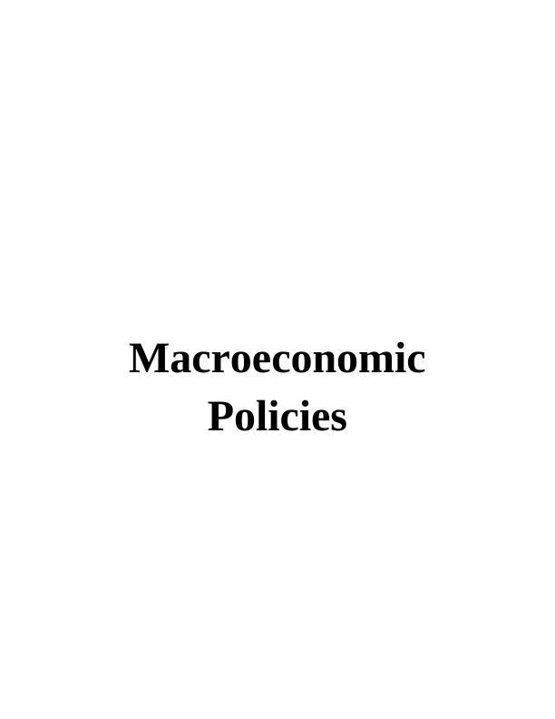 Macroeconomic Policies and their Impact on Unemployment and Inflation_1