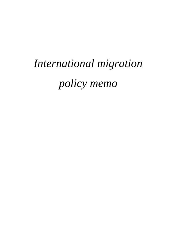 US International Migration Policy: Challenges and Recommendations_1