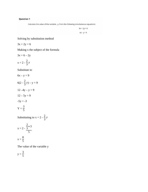 Solving by substitution method PDF_1