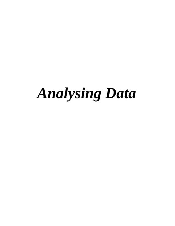 Analysing Data of Donald Duque_1