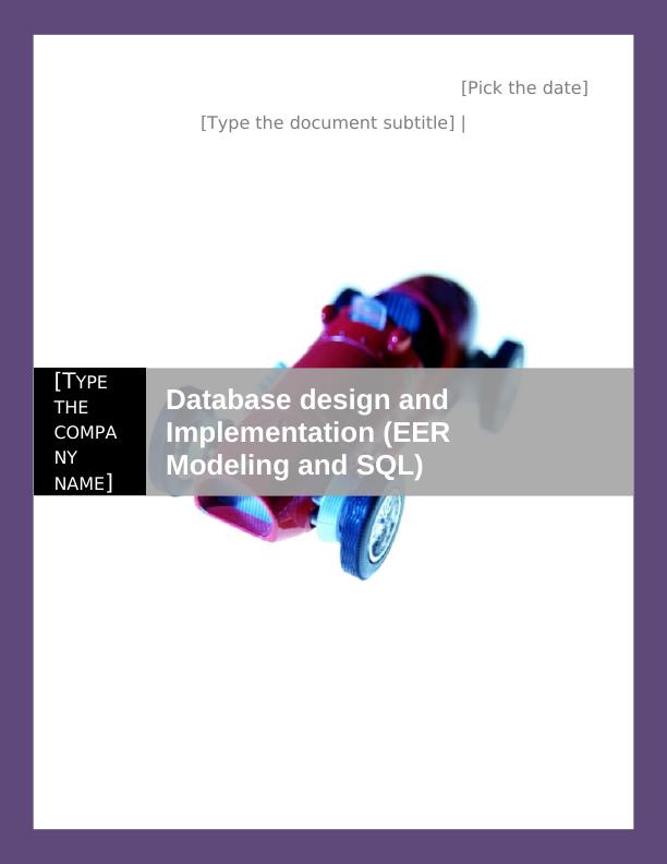 Database Design and Implementation Task 2022_1