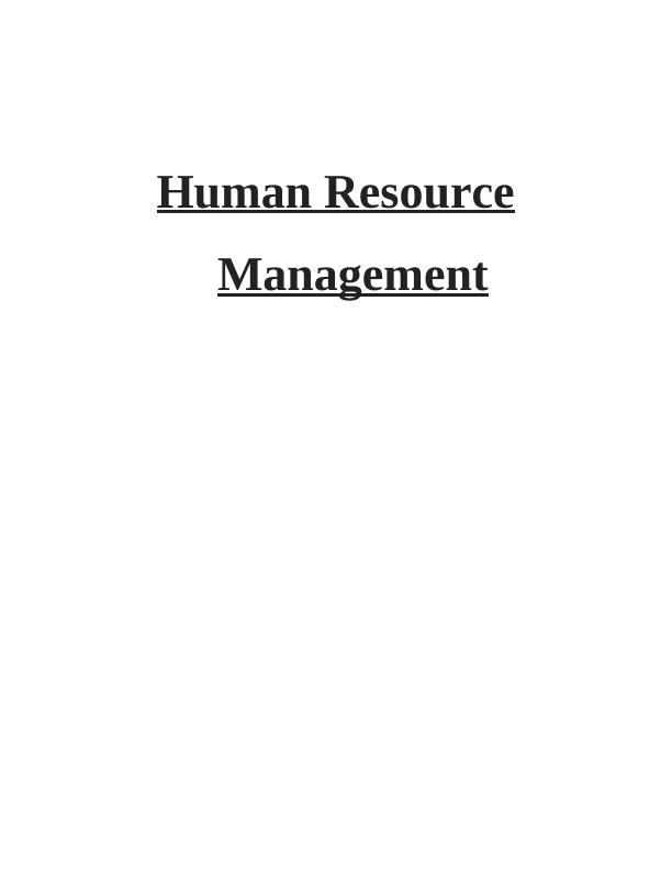 Role of Human Resource Management | Woodhill_1