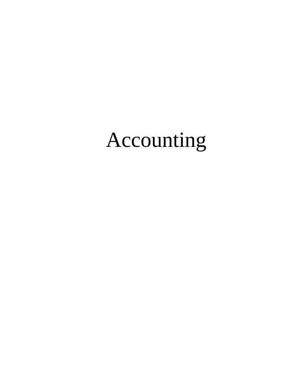 Accounting: Ledger Accounts, Trial Balance, Statements, Revenue vs Capital Expenditure_1