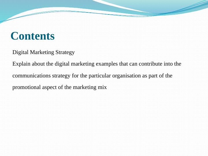 Use Of Digital Marketing In a Specific Communications Strategy_2