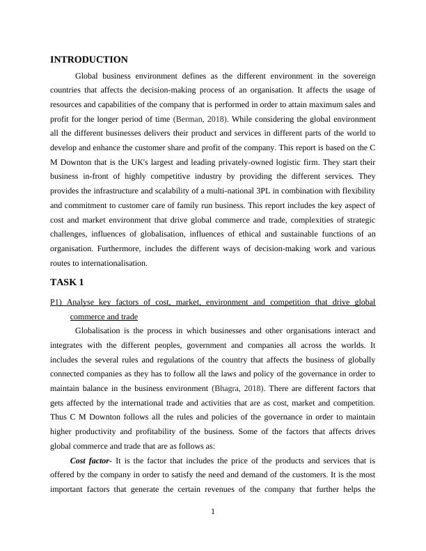 Influences of Globalisation on Organisational Functions_3