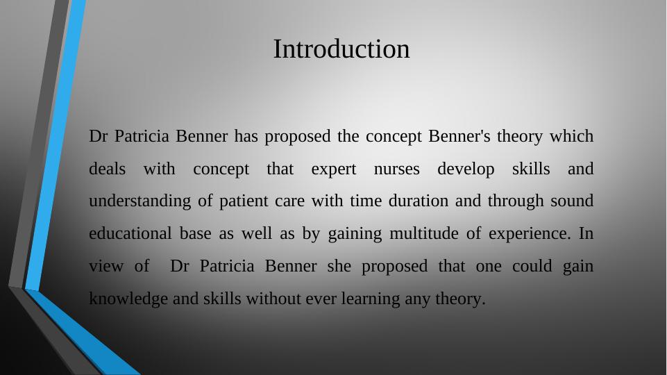 Benner's Theory of Novice to Expert in Nursing_3