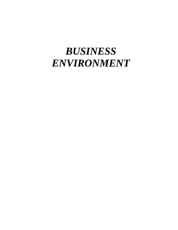 Key Elements of Business Environment_1