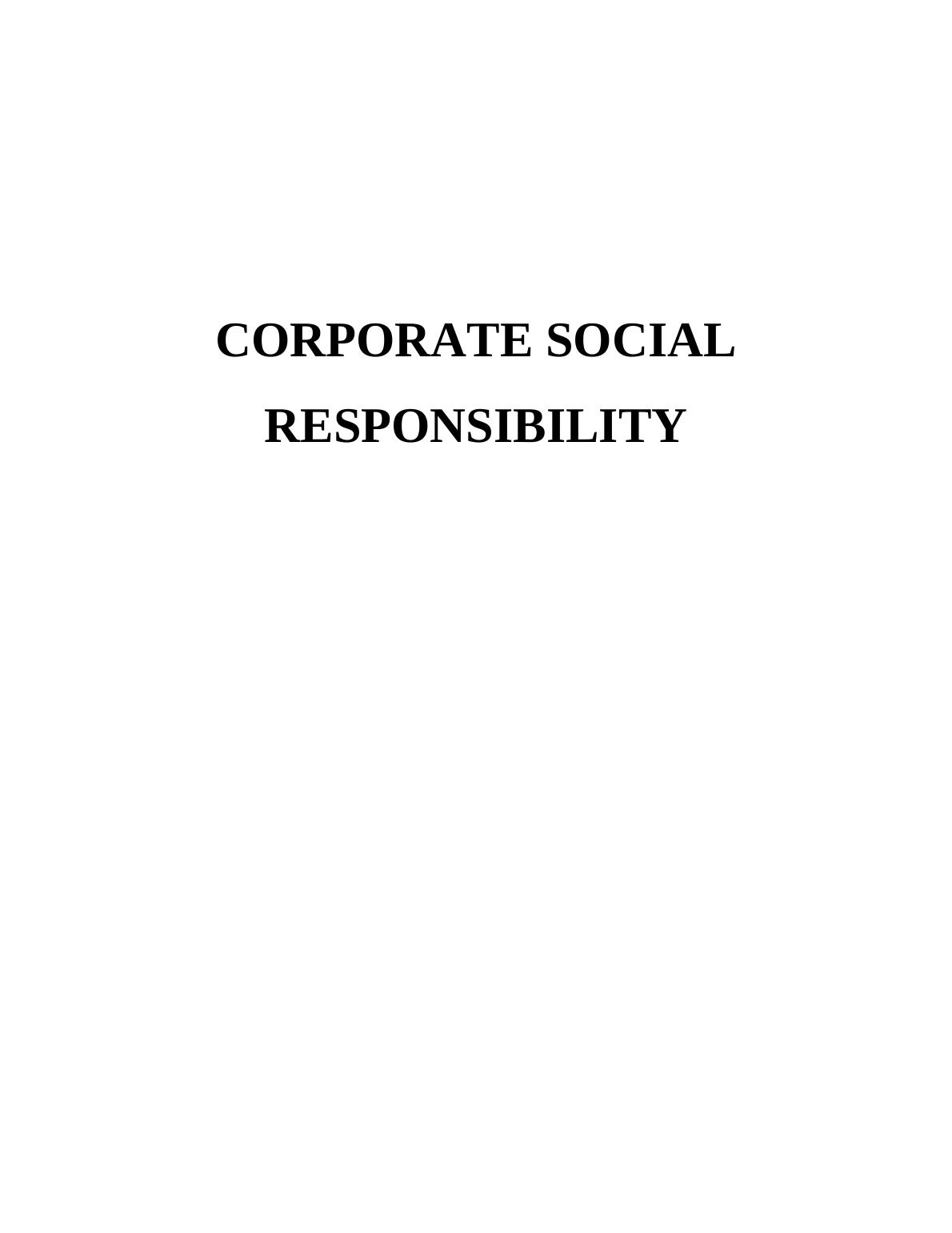 Corporate Social Responsibility: Legal Obligation for Business_1