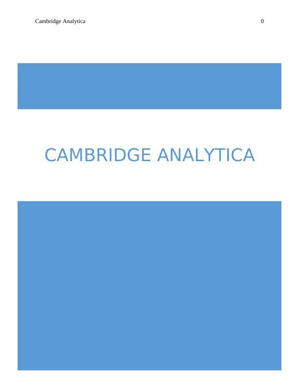 Analysis on Cambridge Analytica 2022_1