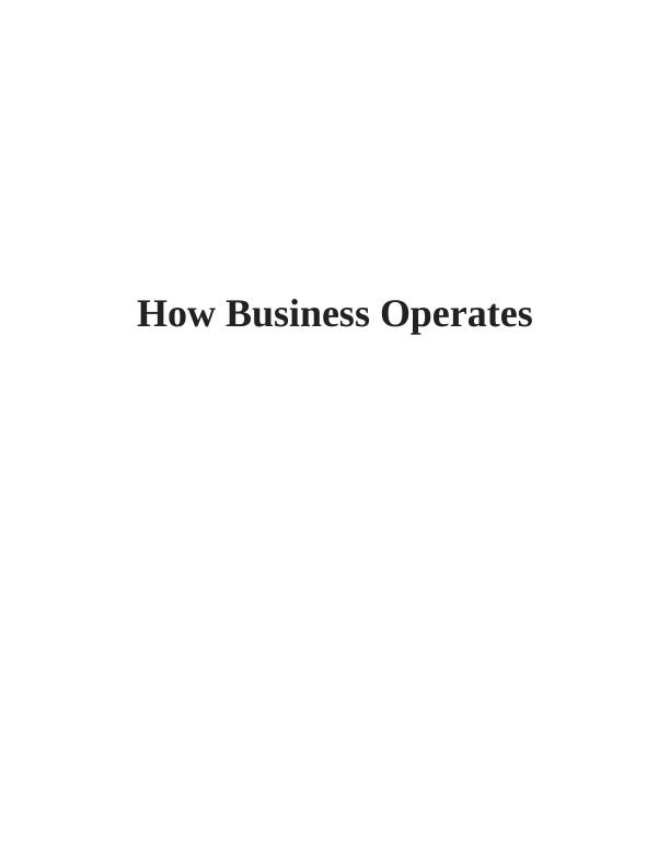 How Business Operates_1