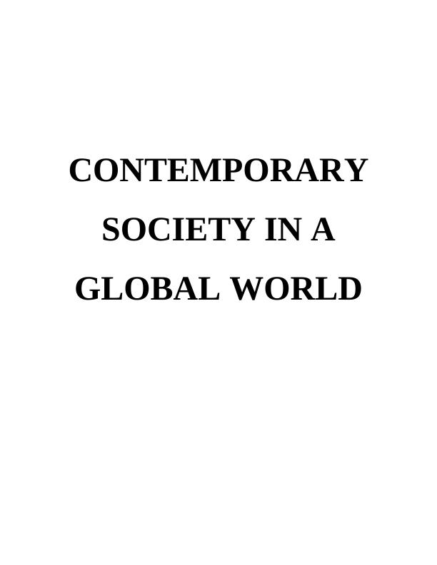 Contemporary Society in a Global World_1