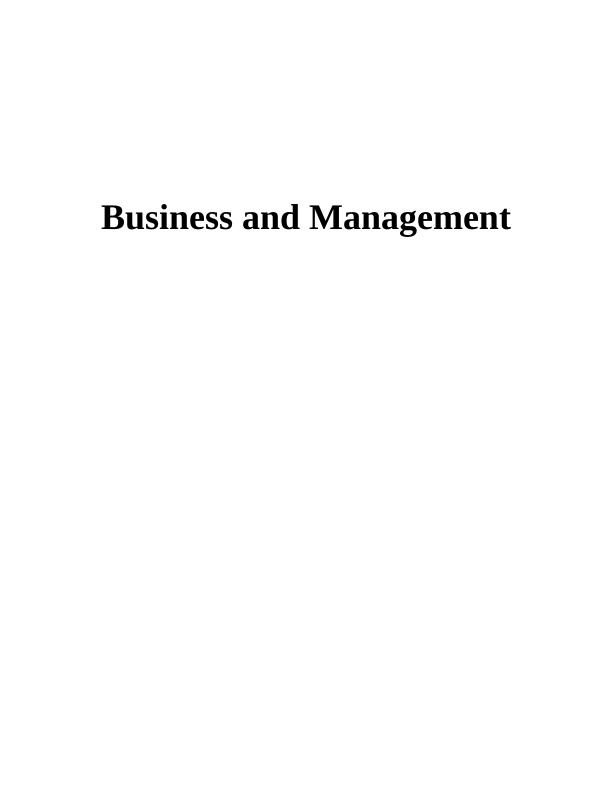 Business and Management - Doc_1
