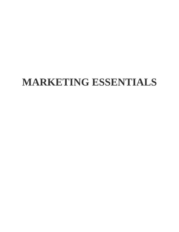 ESSENTIALS INTRODUCTION TO MARKING_1