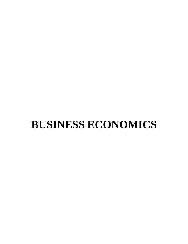 Economic Problems of Scarcity and Demand Allocation in Economy : Report_1