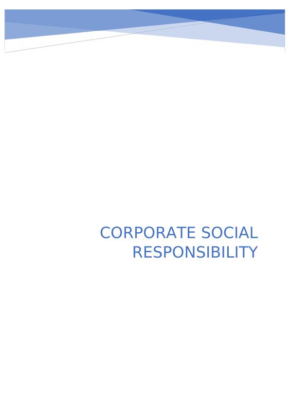 Corporate Social Responsibility | Report | New_1