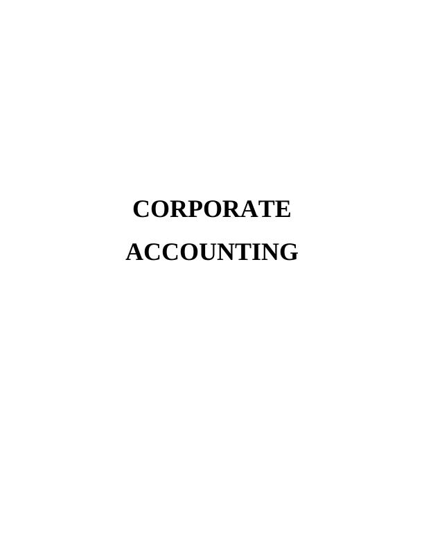 HI5020 Corporate Accounting_1