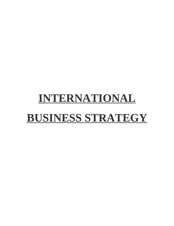 International Business Strategy: Expanding Target Australia in Indonesia_1