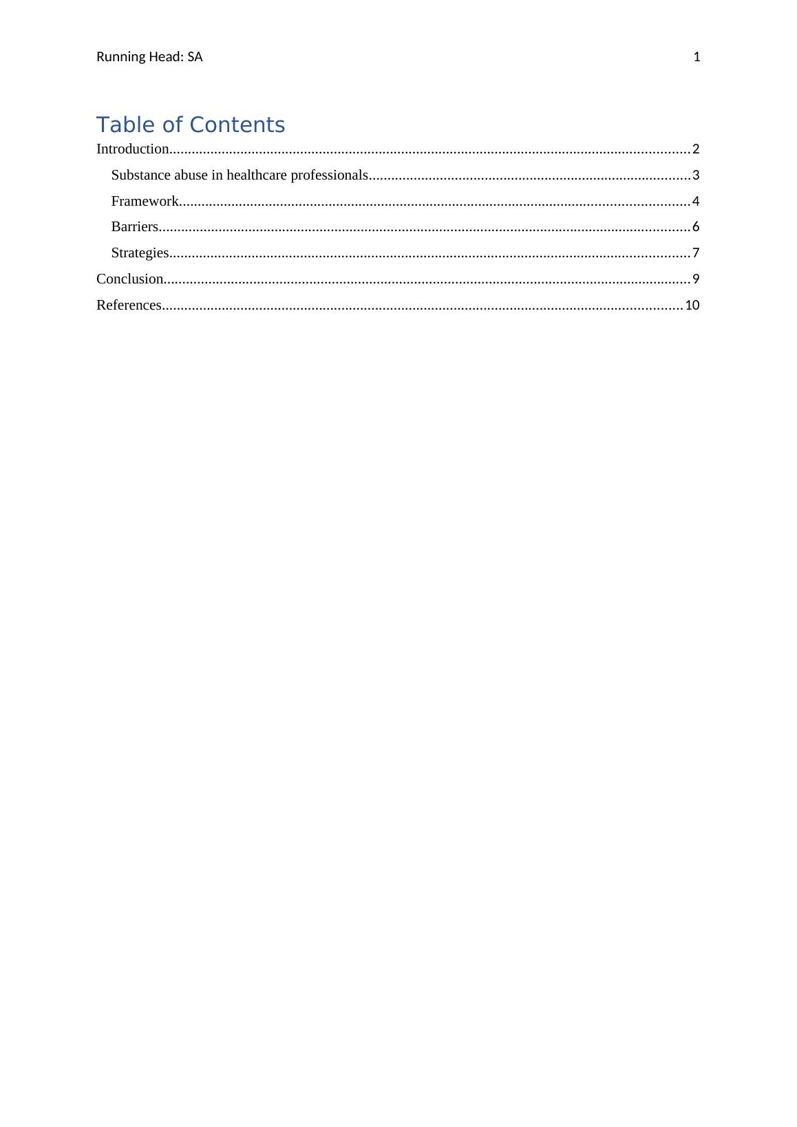 Substance Abuse in Healthcare Professionals