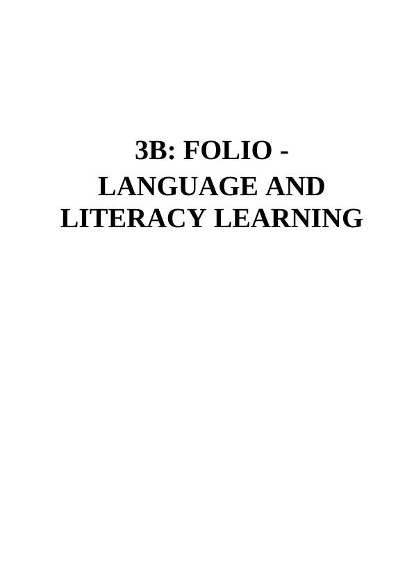 Folio Language and Literacy Learning_1