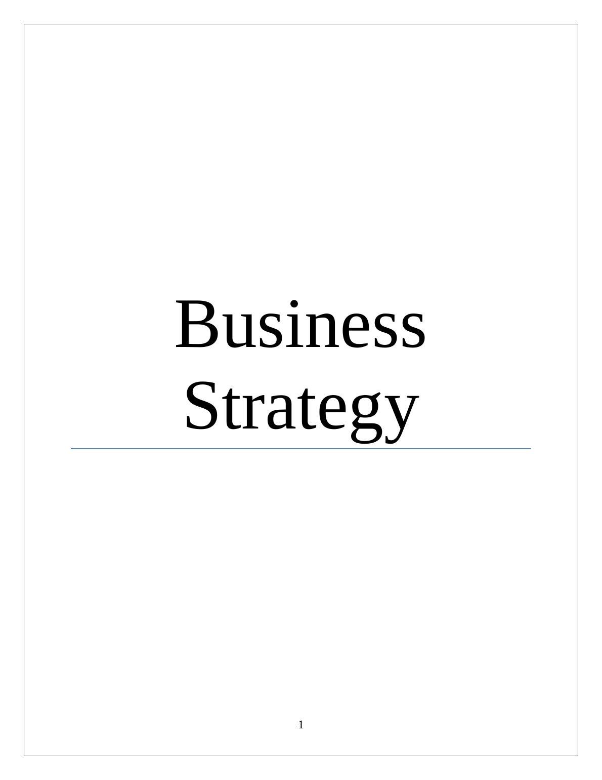 Business Strategy of BHP Billiton in Australia_1
