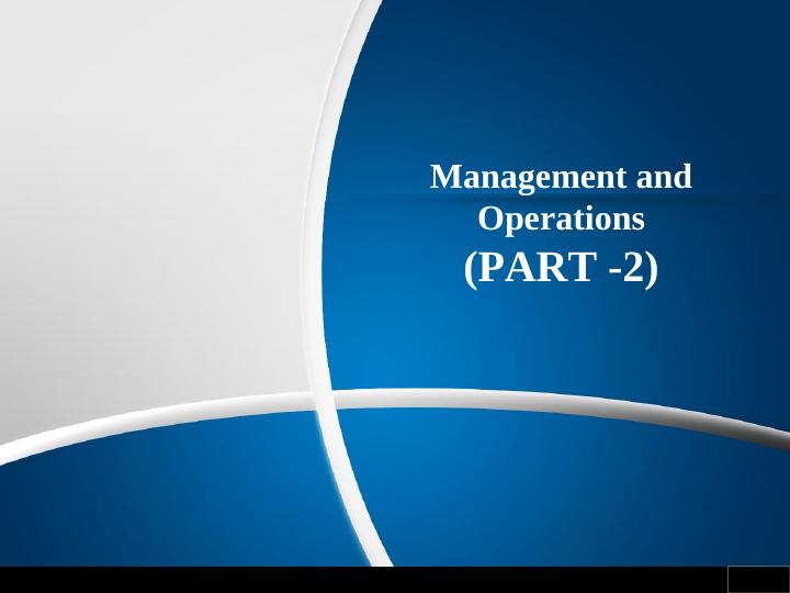 Approaches of Operational Management_1