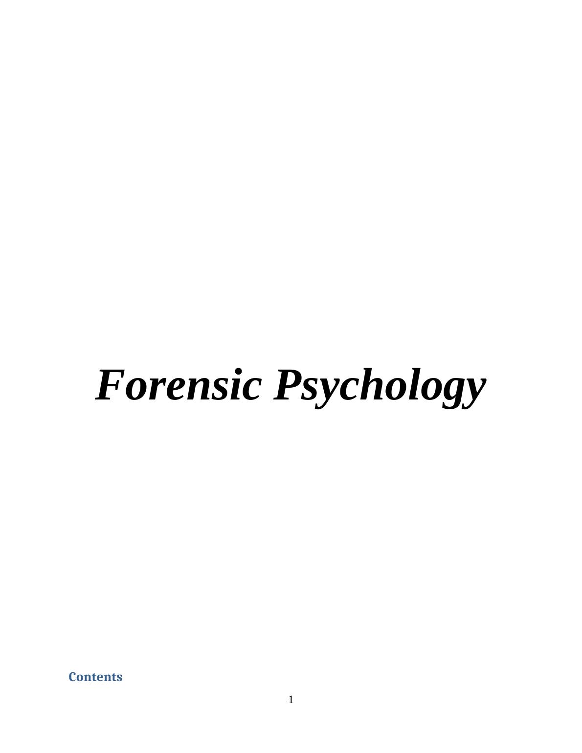 Applying Psychological Research to Criminal Justice Practice_1