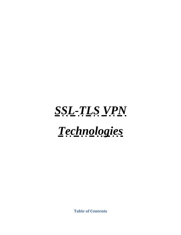 SSL-TLS VPN Technologies_1