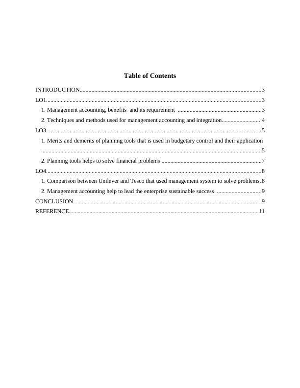 Management Accounting - Assignment (Doc)_2