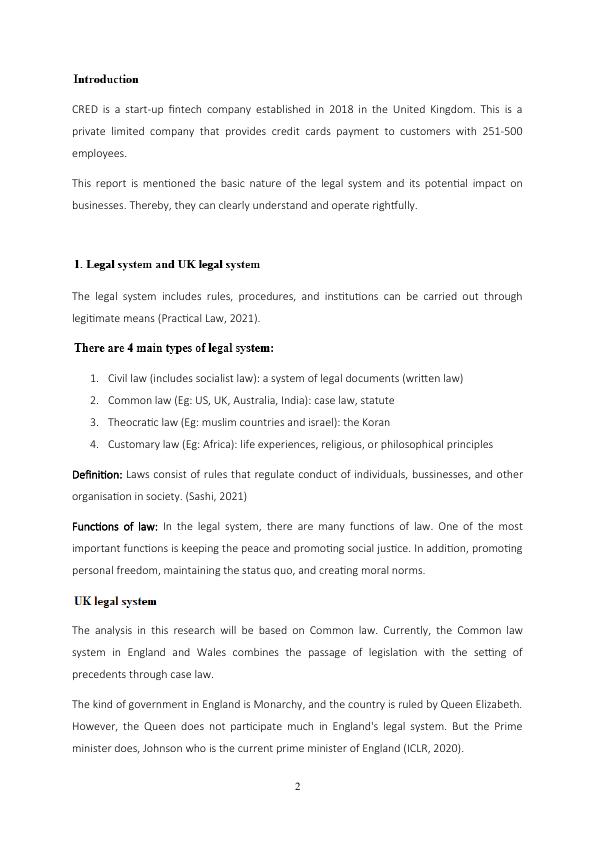 UK Legal System - CRED Case Study_2
