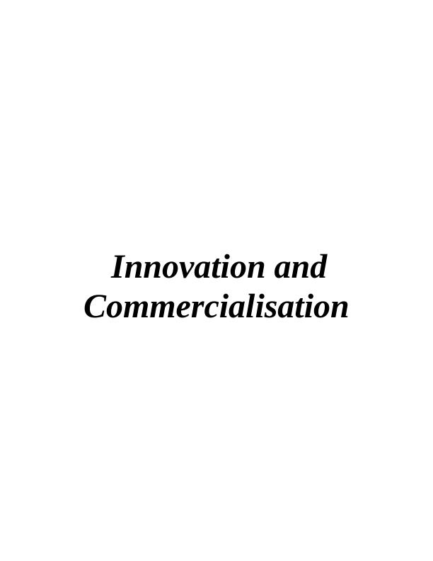 Innovation and Commercialisation - Amazon_1