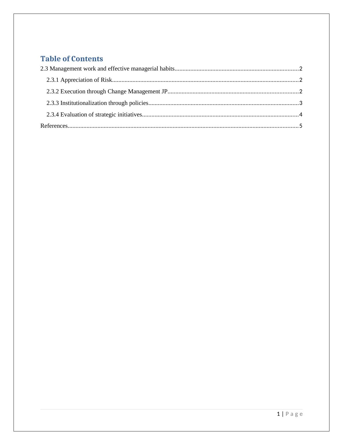 Strategic Analysis of a Chosen Organization Tasks 2022