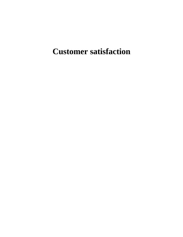 customer satisfaction in coffee shop thesis philippines