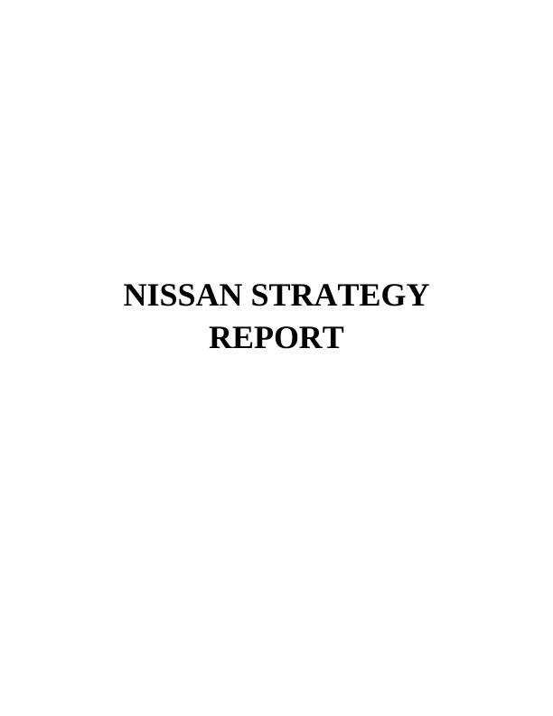 Nissan Strategy Report_1