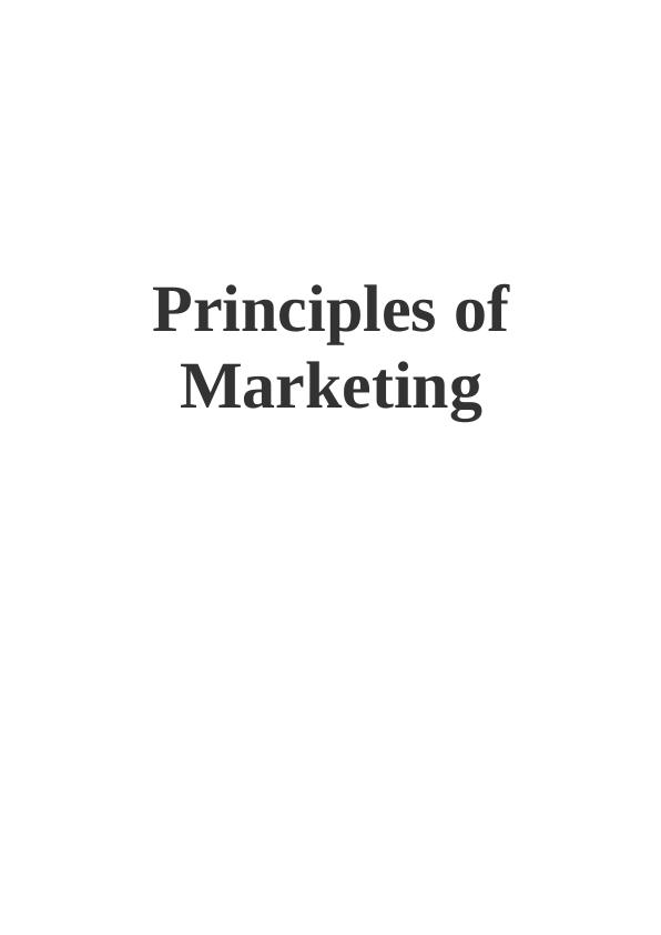 Principles of Marketing: Haagen-Dazs vs Ben & Jerry_1