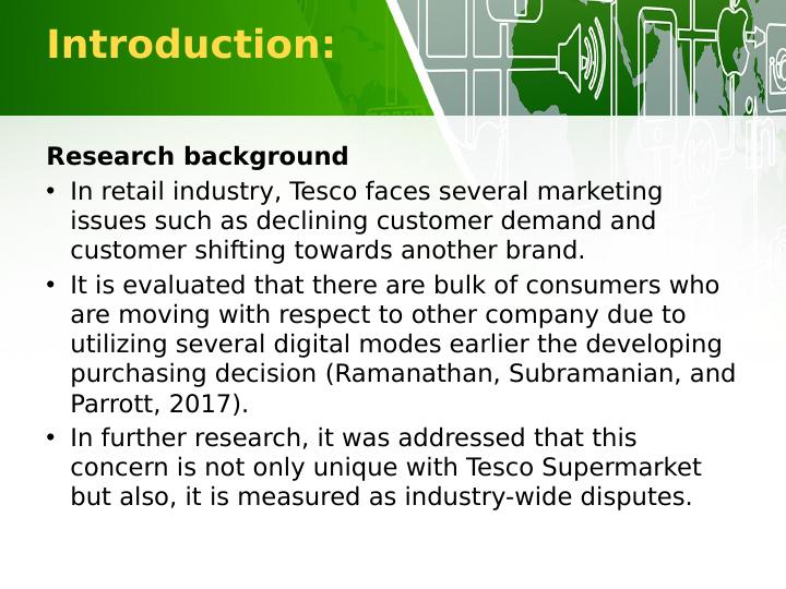 Impact of Social Media on Consumer Buying Behaviour: Tesco Supermarket, UK_2