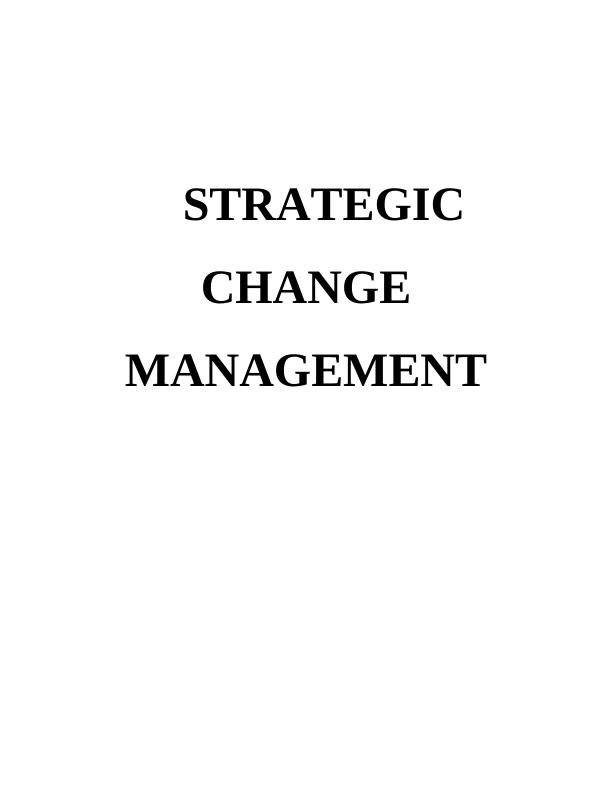 Assignment On Organizational Strategic Plan and Methods_1
