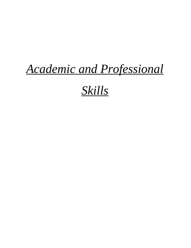 Academic and Professional Skills - Glenmore Hotel_1